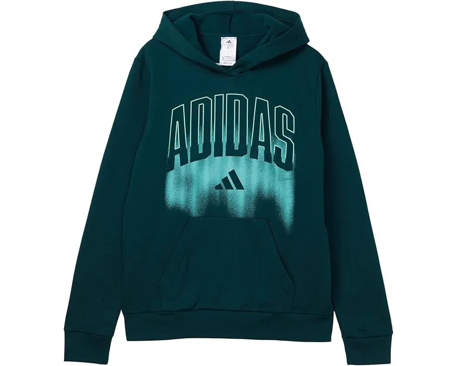 Детская толстовка adidas Kids с капюшоном и принтом из камуфляжа