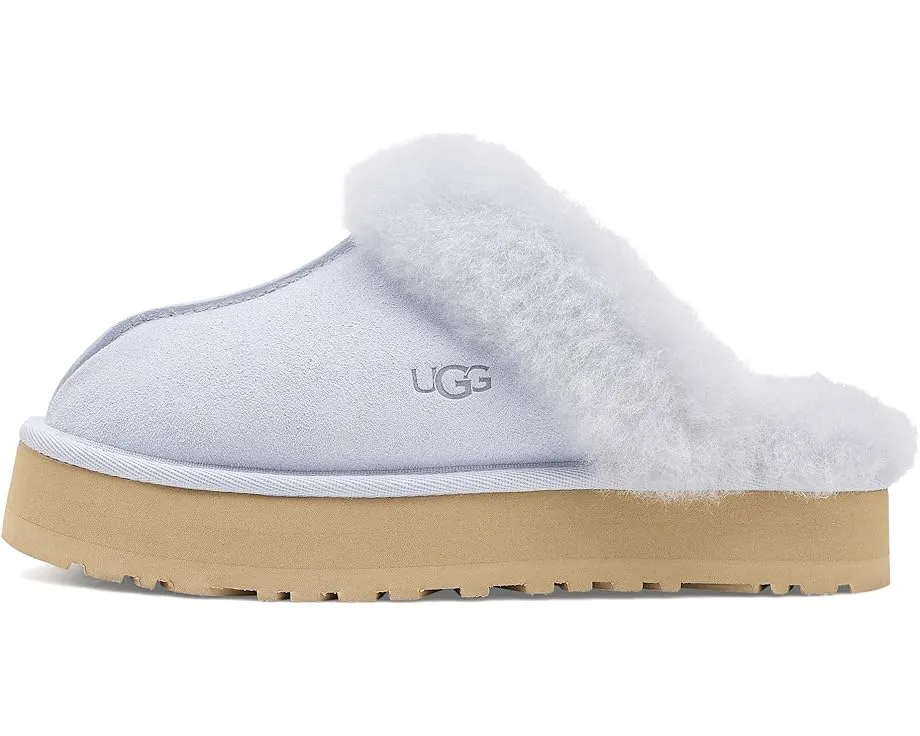 UGG Disquette угги на платформе из овчины с подошвой из ЭВА