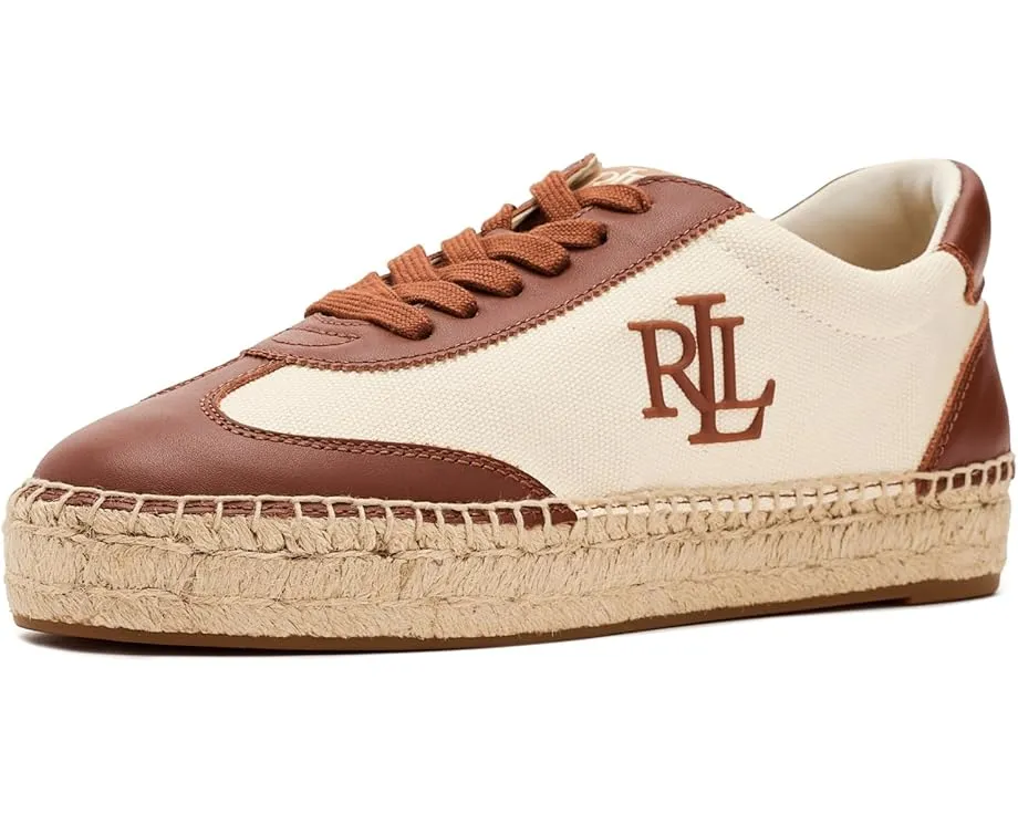 Эспадрильи-кроссовки Lauren Ralph Lauren Luize из холста и кожи наппа