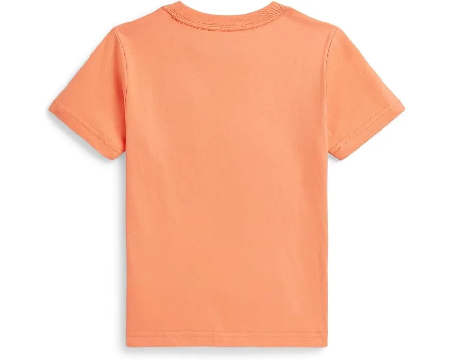 Детская футболка Polo Ralph Lauren из хлопкового джерси с карманом