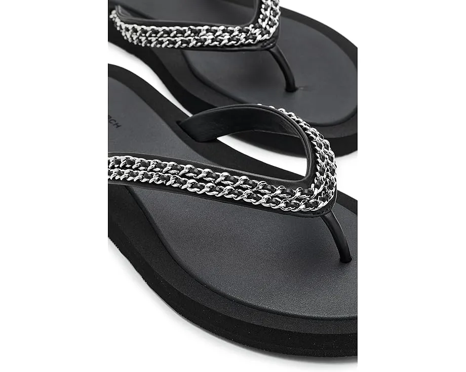 Шлепанцы Kira Chain Tory Burch с цепочкой
