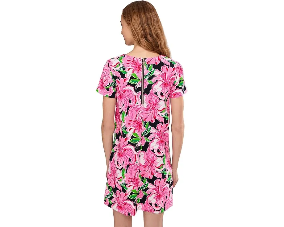 Платье Mattison с цветочным принтом и короткими рукавами Lilly Pulitzer