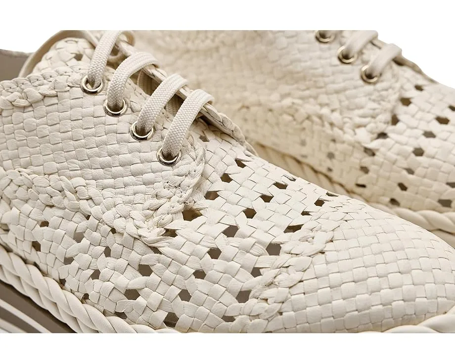 Оксфорды Piknik с плетеной кожей и платформой La Canadienne