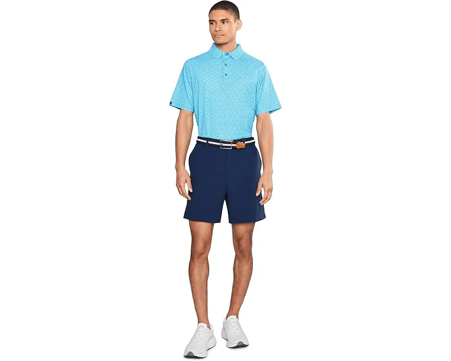 Поло Callaway с принтом в клетку и вышивкой Tile Gingham