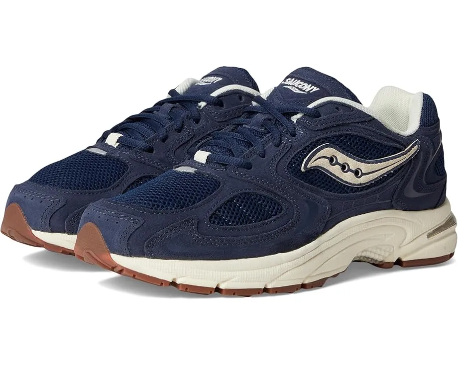 Кроссовки Saucony Grid Jazz 9 с сетчатым верхом и замшевыми вставками