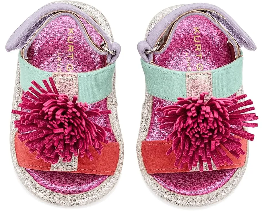 Детские сандалии Kurt Geiger London Baby Orson Fringe с помпоном