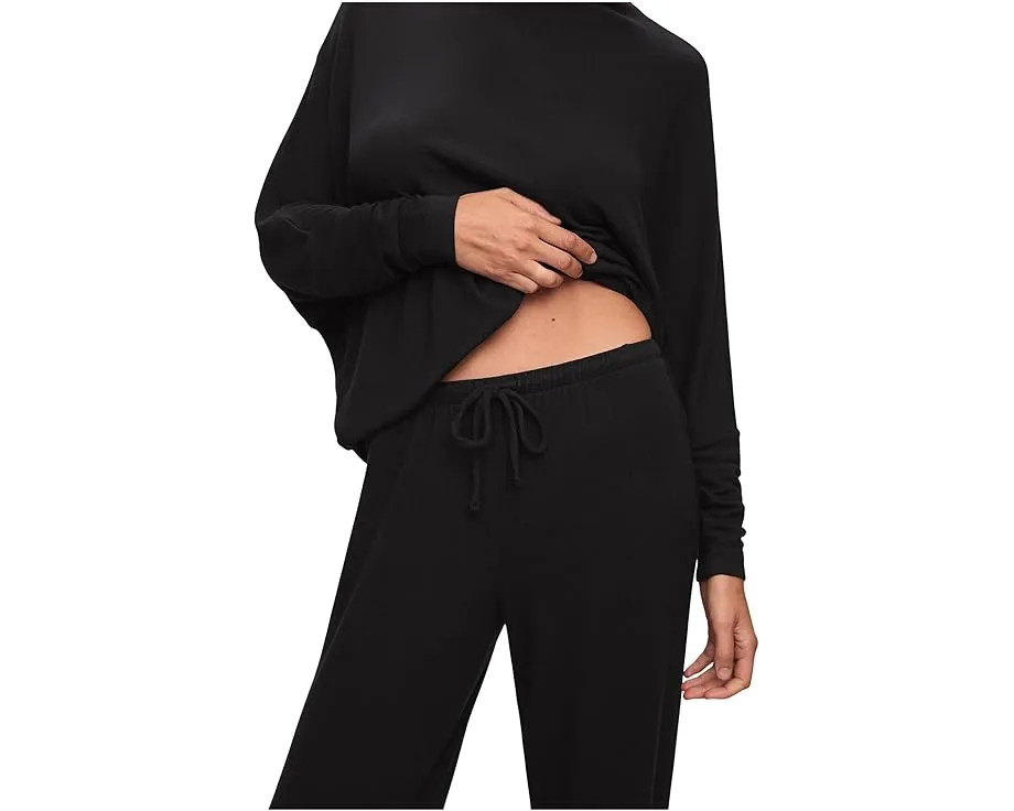 Широкие брюки Eberjey Cozy Time из тенселя с эластичным поясом