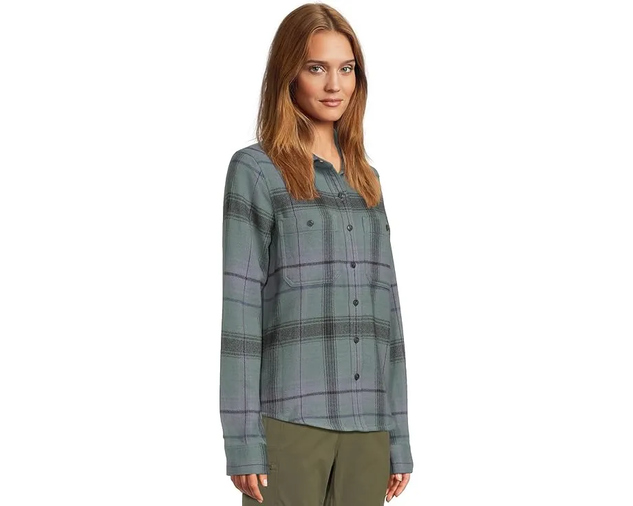 Рубашка Mountain Hardwear Plusher с длинным рукавом из органического хлопка