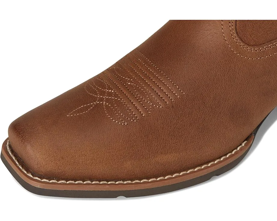 Сапоги Round Up Narrow Cutter Toe с контрастной строчкой и квадратным носком Ariat