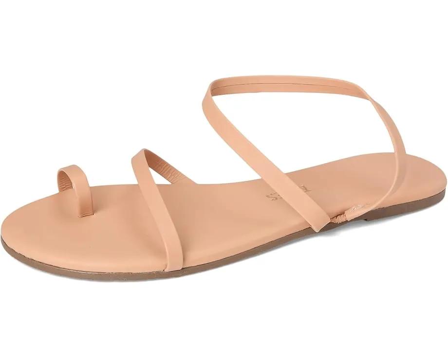 Сандалии TKEES Mia Napa из кожи с тремя тонкими ремешками