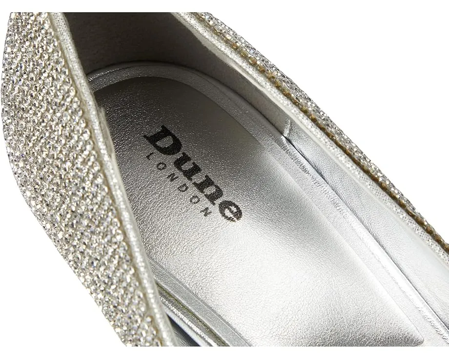 Лодочки Dune London Bellas с острым носом и металлической отделкой