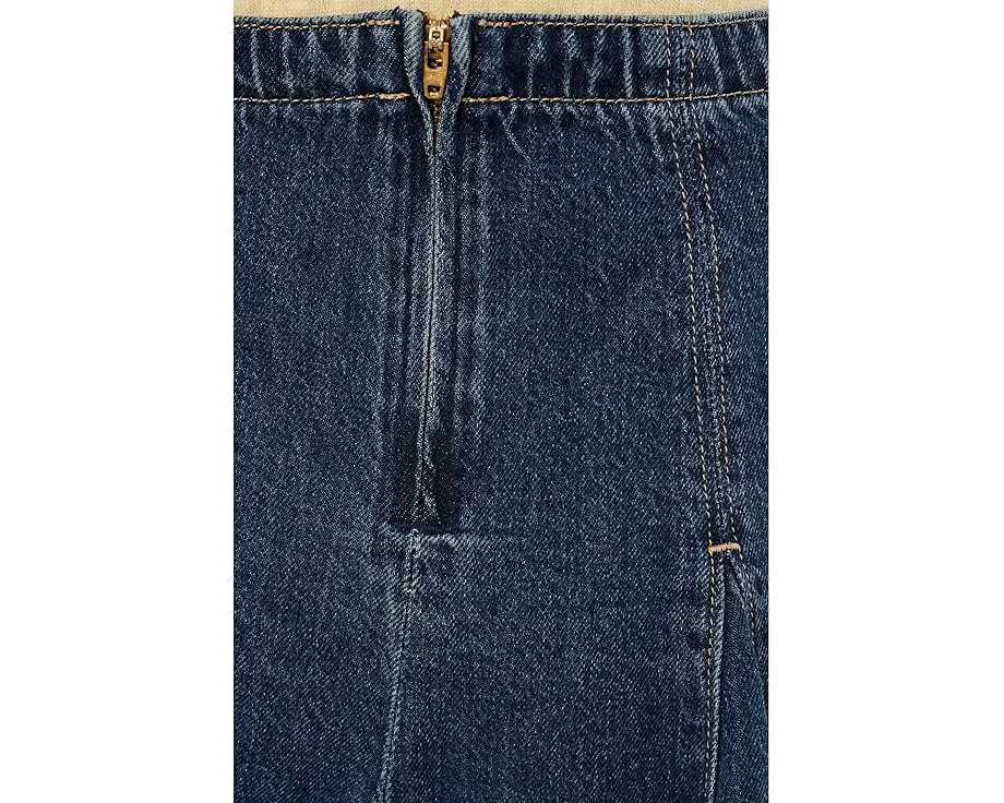 Мини-юбка Levi's Premium Godet из денима с TENCEL Lyocell