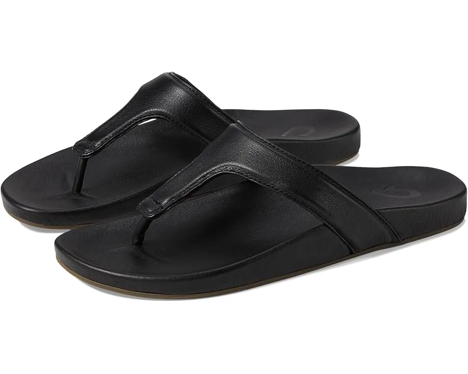 Сандалии OluKai Kipe‘A Lipi из металлизированной кожи с ремешком Vario