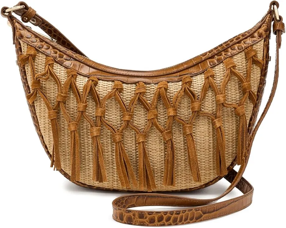 Кроссбоди Brahmin Percy из стеганой кожи с регулируемым ремнем