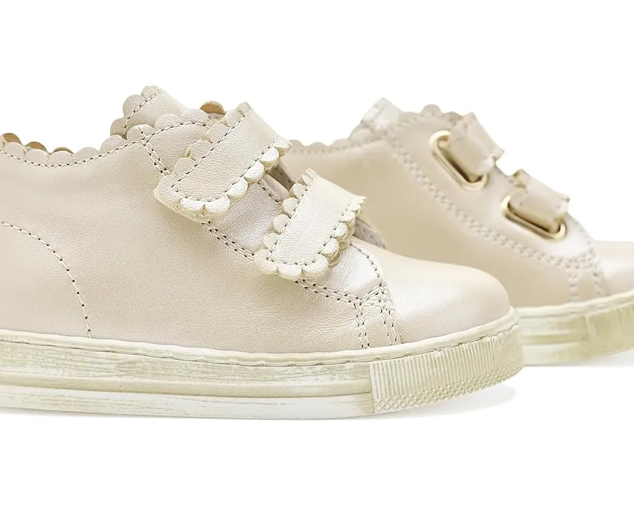 Кожаные кроссовки Naturino Blara Vl с двойной липучкой