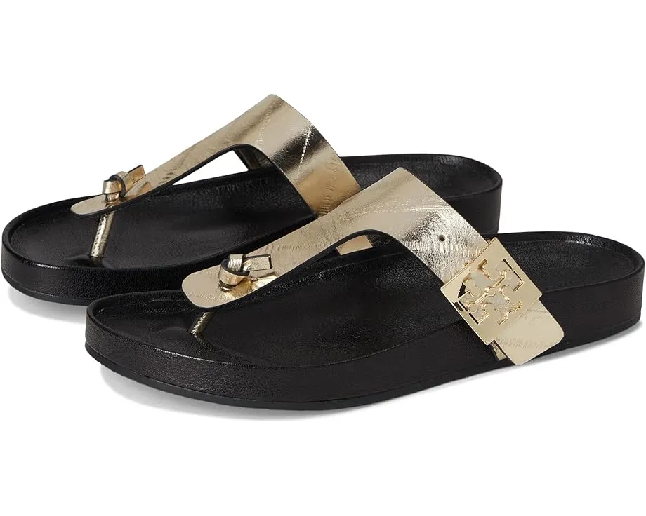 Шлепанцы Tory Burch Mellow Thong с верхом из мягкой замши