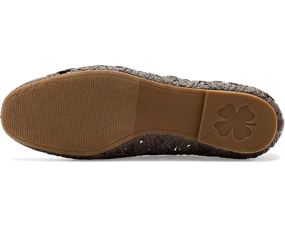Балетки Lucky Brand Tennyr с кружевной вязкой и завязками