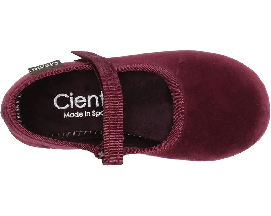 Детские туфли Cienta Kids Shoes 400075 из бархата на липучке
