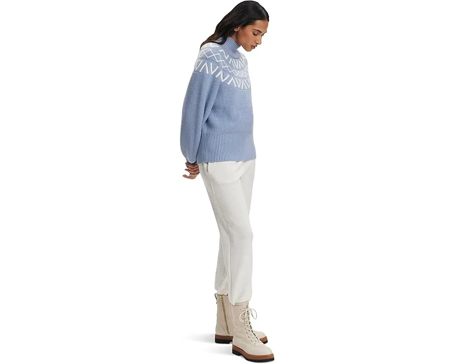 Varley свитер Marcie с воротником-стойкой и жаккардовым узором