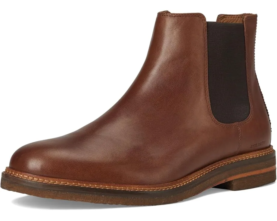 Chelsea ботинки Johnston & Murphy Calder из вощеной замши с контрастной отделкой