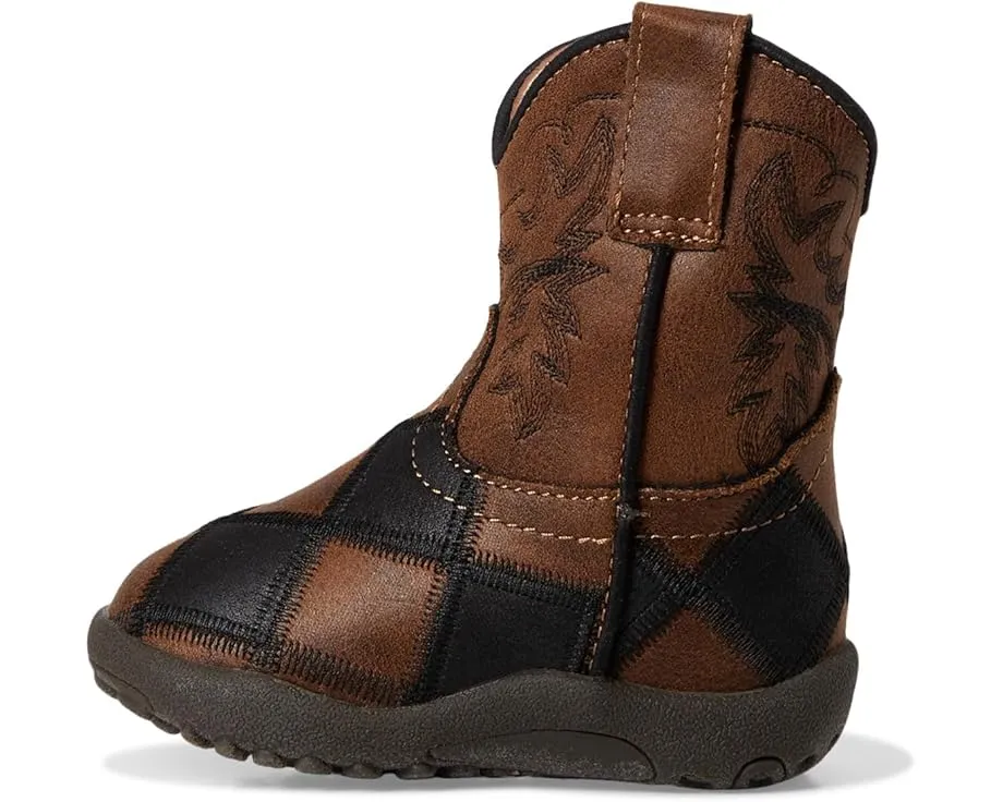 Сапоги Cowbabies Bird Blocks с цветными блоками и боковой молнией