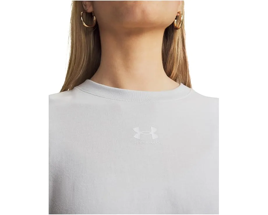 Футболка Under Armour Rival Boxy Tee Solid свободного кроя