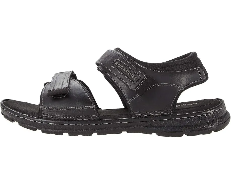 Сандалии Rockport Darwyn Quarter Strap с открытым носком и двумя застежками