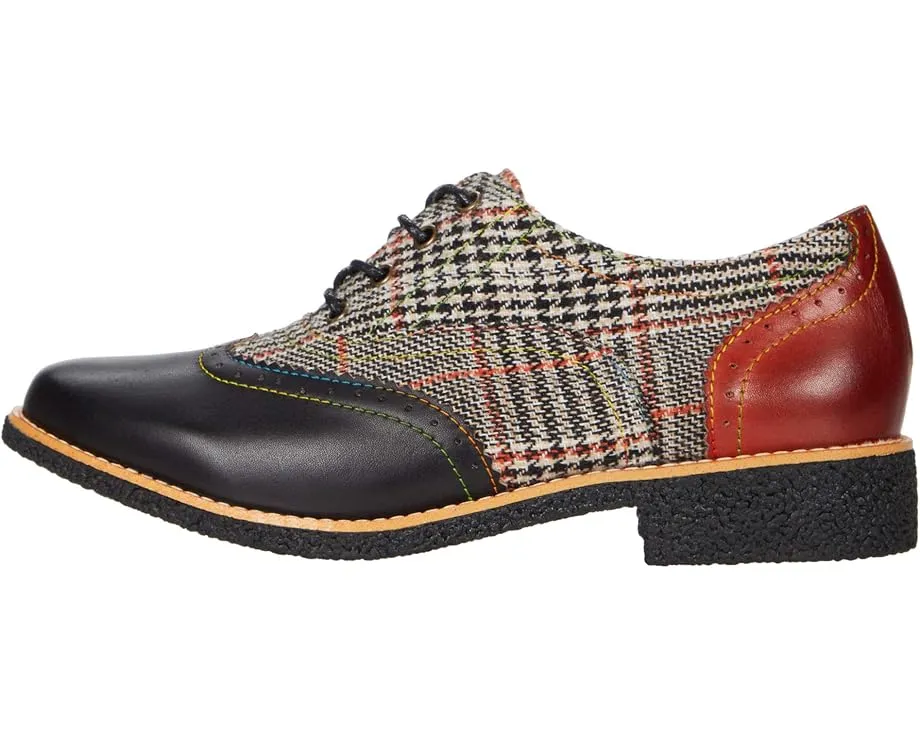 Оксфорды Muggiasti с ручной росписью и шерстяным верхом от L'Artiste by Spring Step