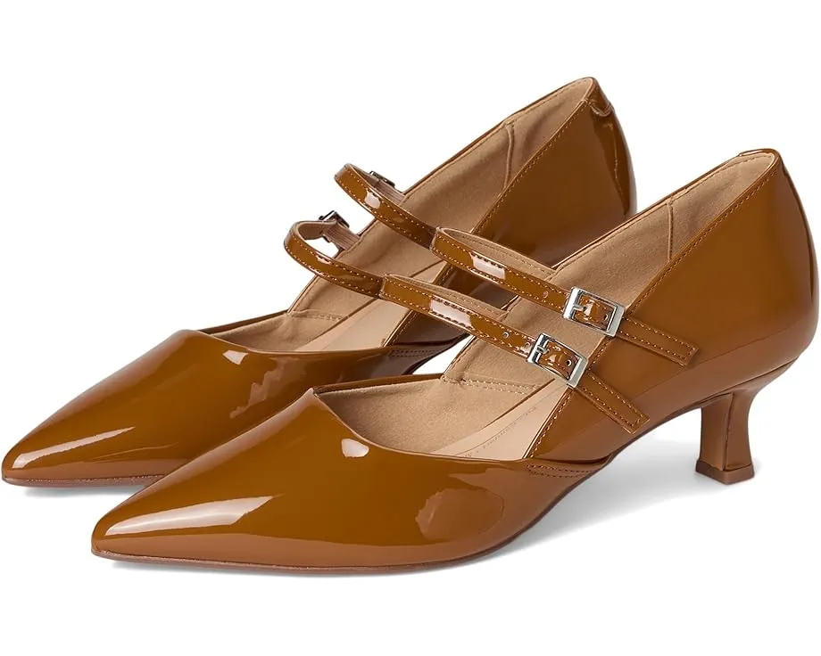 Туфли-лодочки Journee Collection Carnation с ремешком и котячьим каблуком