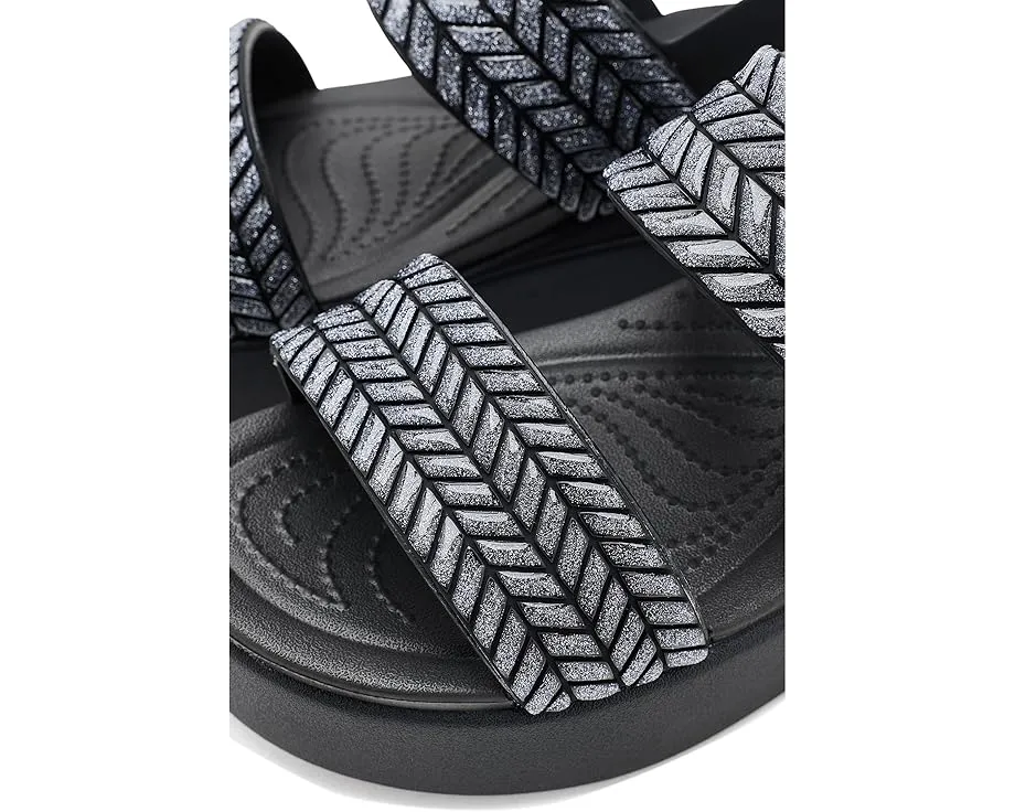 Сандалии Crocs Brooklyn Low Wedges Platform на платформе