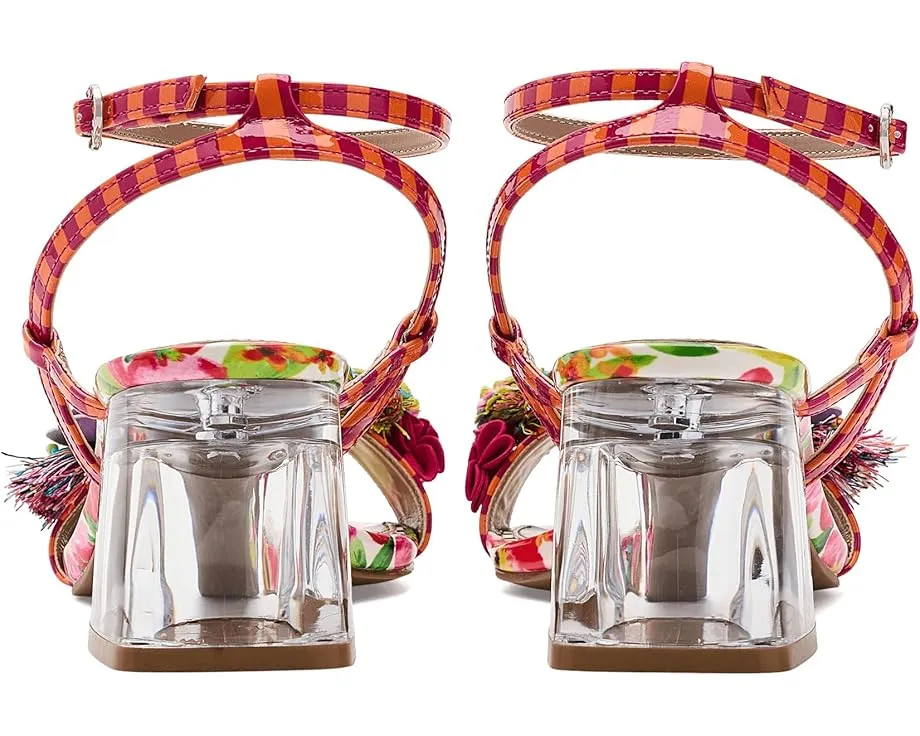 Сандалии Merrily от Blue by Betsey Johnson с прозрачным каблуком и ремешком на щиколотке