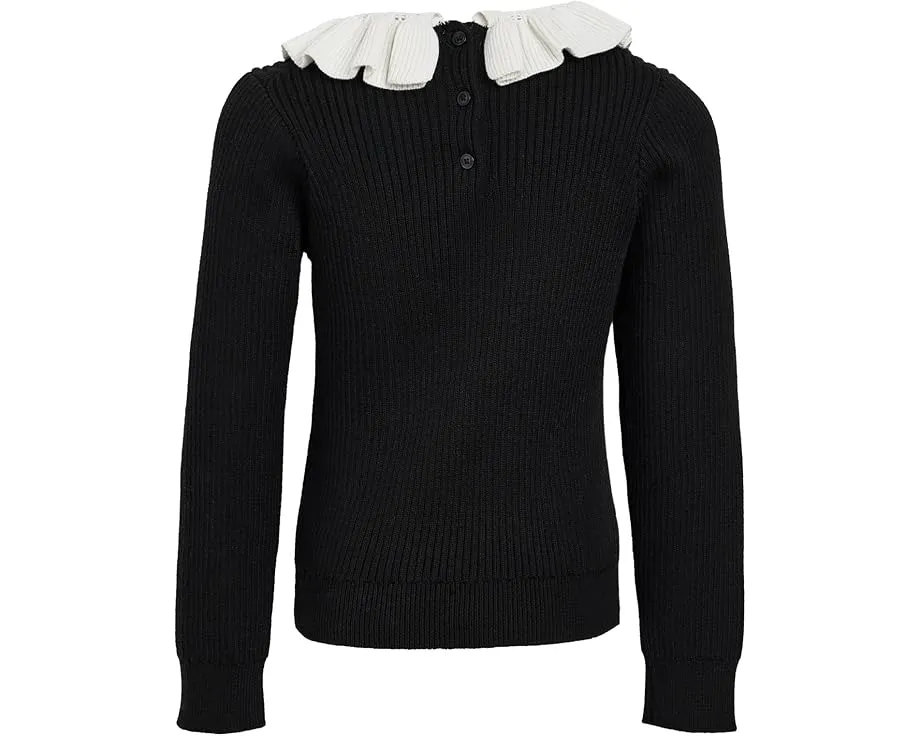 Свитер с воротником-рюшей Janie and Jack для детей из хлопка