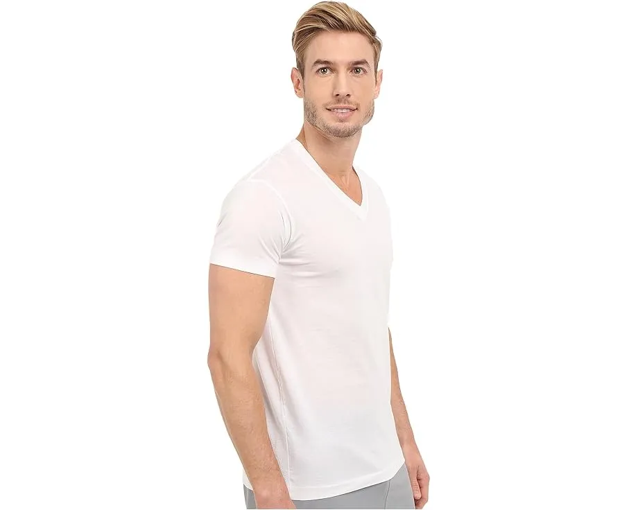 Футболка 2(X)IST с V-образным вырезом из пима-хлопка