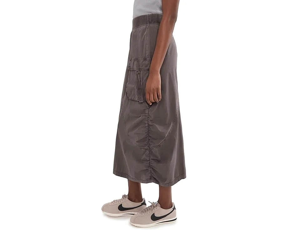 Юбка миди Bindi с асимметричным кроем и карманом карго от XCVI