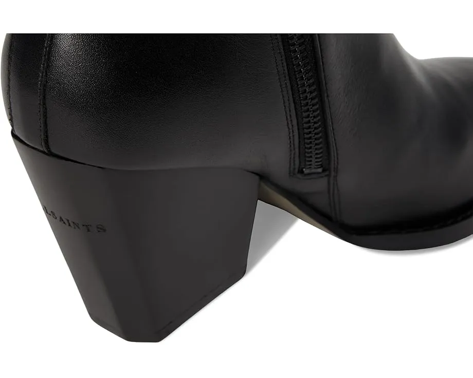 Ботильоны AllSaints Rizzo из мягкой кожи с квадратным носком