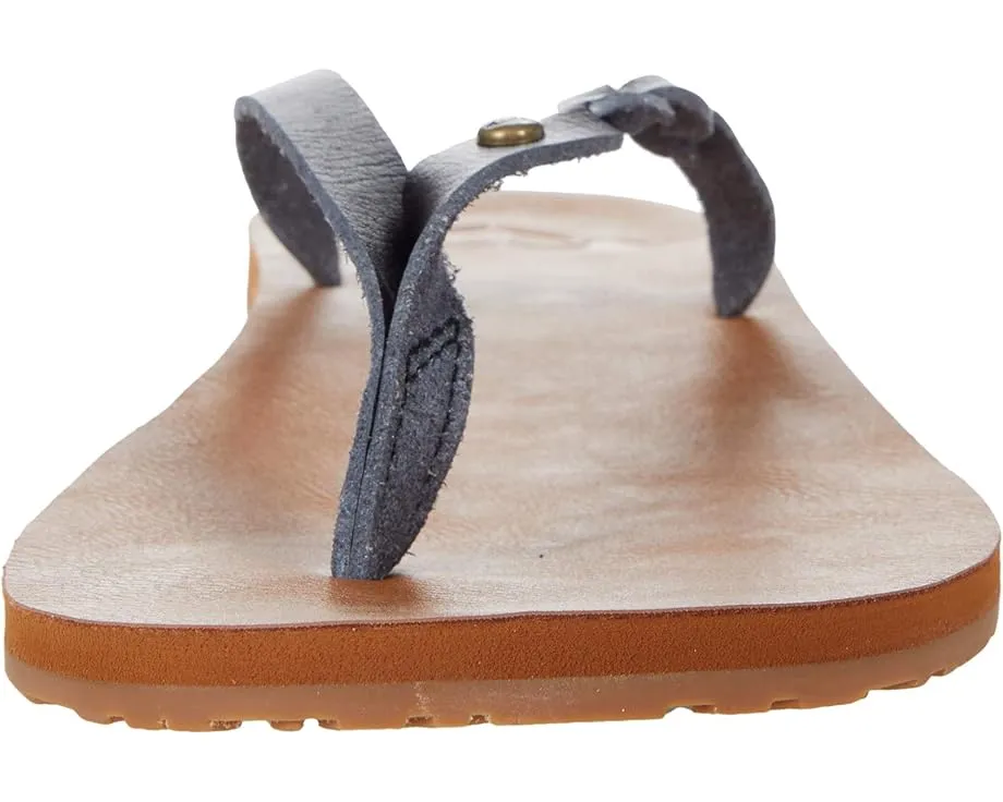 Шлепанцы Roxy Liza IV с открытым круглым носком