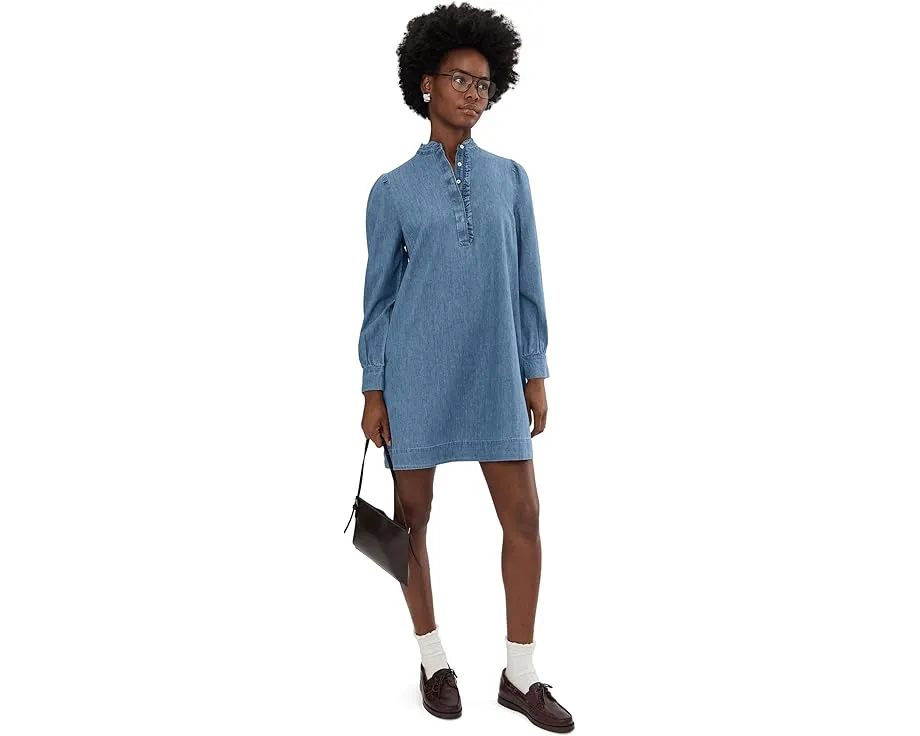 Платье Vineyard Vines Popover Dress из денима на пуговицах