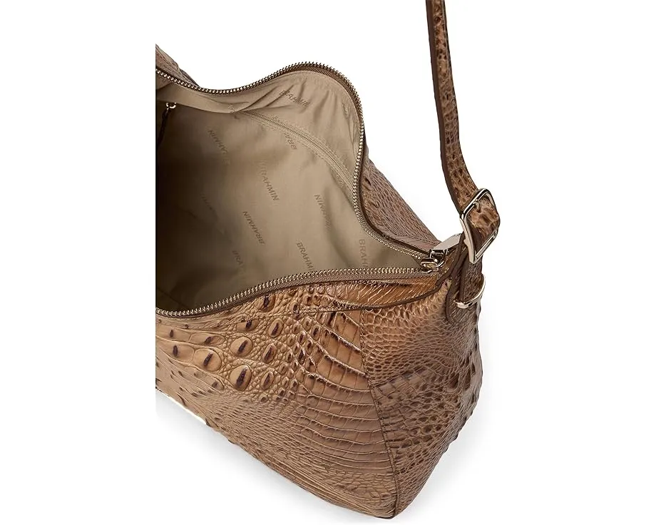 Вместительная сумка через плечо Edie в бохо-шик стиле с двойной пряжкой Brahmin