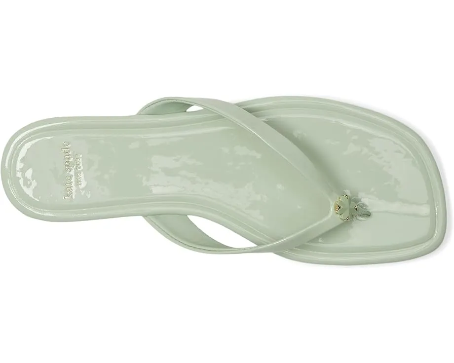 Kate Spade New York шлепанцы Spade Flower Flip Flop с цветочным мотивом