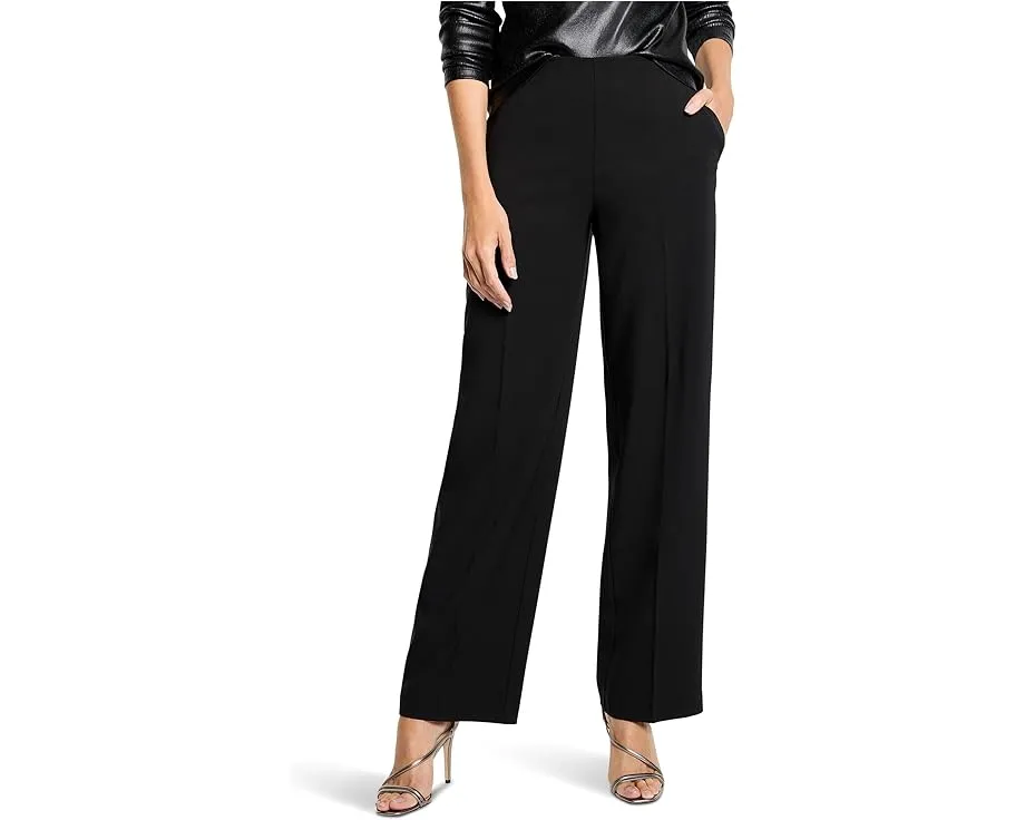 Широкие брюки NIC+ZOE 31" Stretch Suiting Lenox на резинке