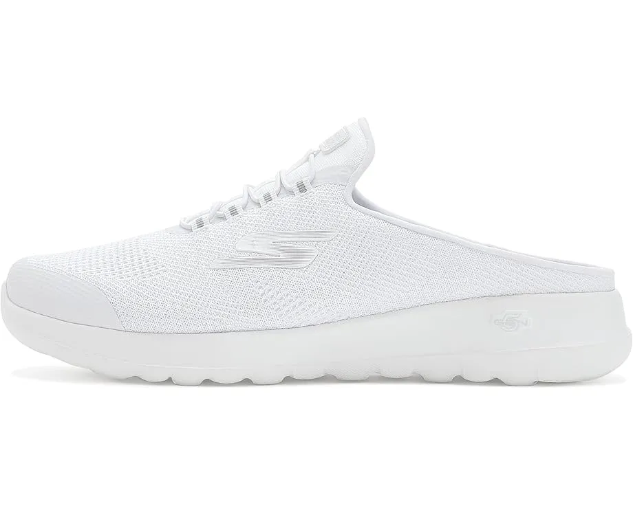 Кроссовки SKECHERS Performance Go Walk Joy Janay в бело-серебристом цвете