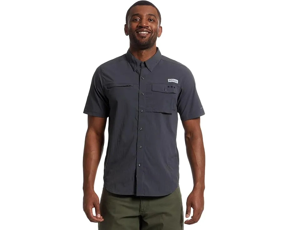 Columbia Wild Cast Short Sleeve Shirt с защитой от солнца UPF 50 и эластичной тканью