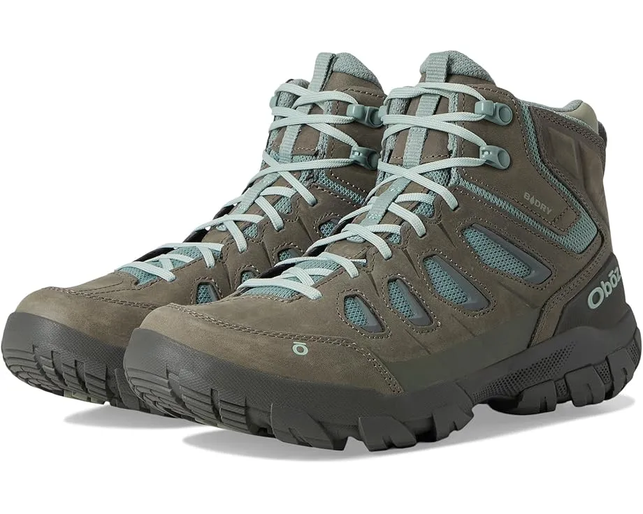Ботинки Oboz Sawtooth X Mid B-DRY с цепкой подошвой и амортизирующей межподошвой