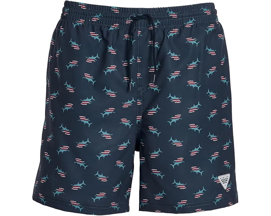 Детские шорты Columbia Kids PFG Rambler Water с сетчатой подкладкой и защитой UPF 50