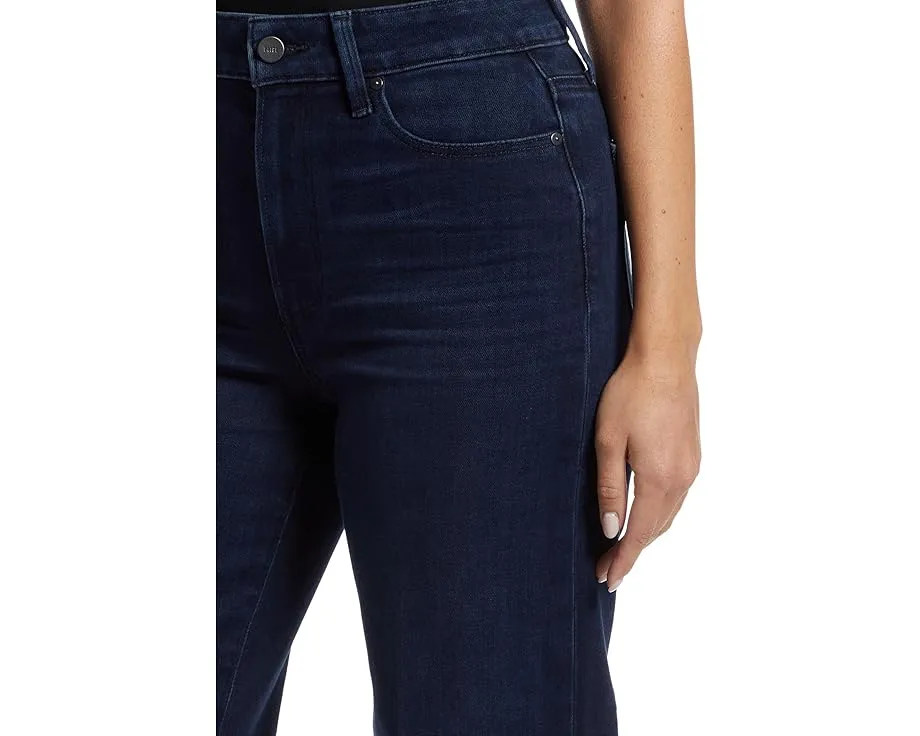 Джинсы PAIGE Anessa Reverse Seamed Beltloops In Bespoke с широким клешем