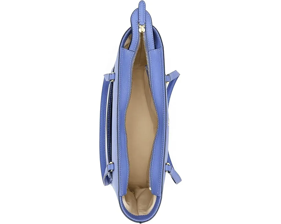 Сумка-шоппер Lauren Ralph Lauren Crosshatch Leather Medium Karly Shopper Tote