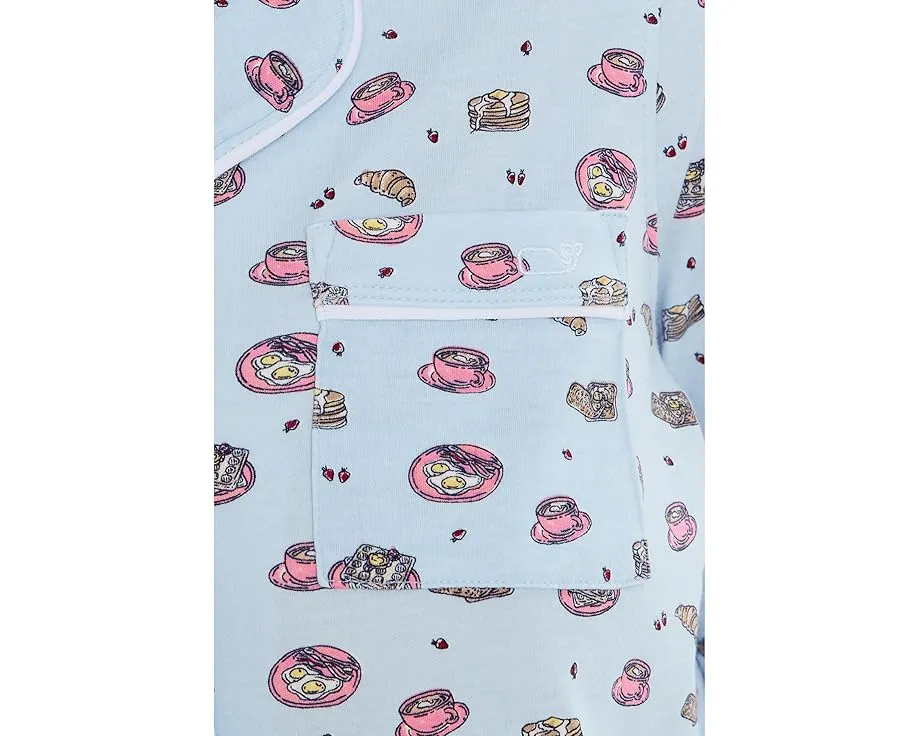 Пижамный комплект из пима-хлопка с длинным рукавом Vineyard Vines