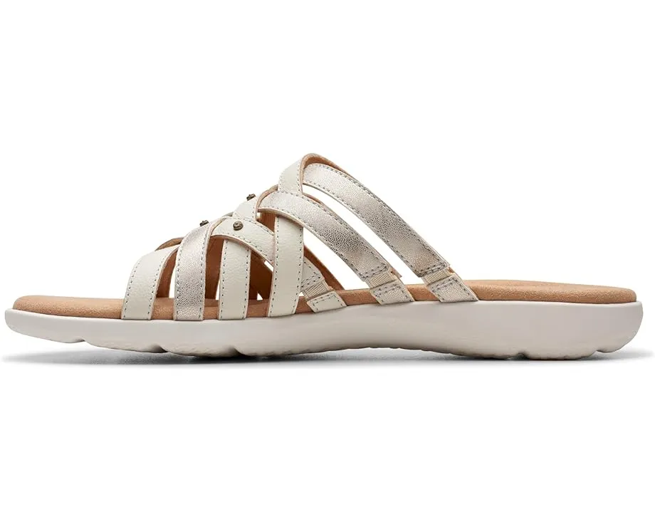 Плоские босоножки Clarks Elizabelle Rio с застежкой на липучке