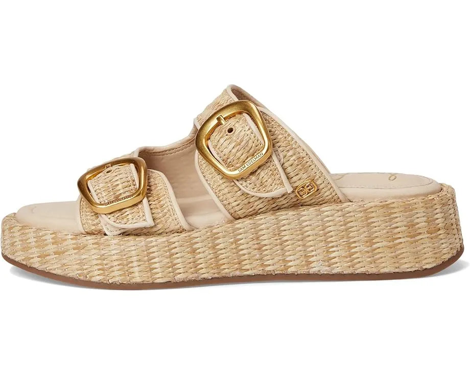 Сандалии-шлепанцы Sam Edelman Nerissa с крупной пряжкой и платформой