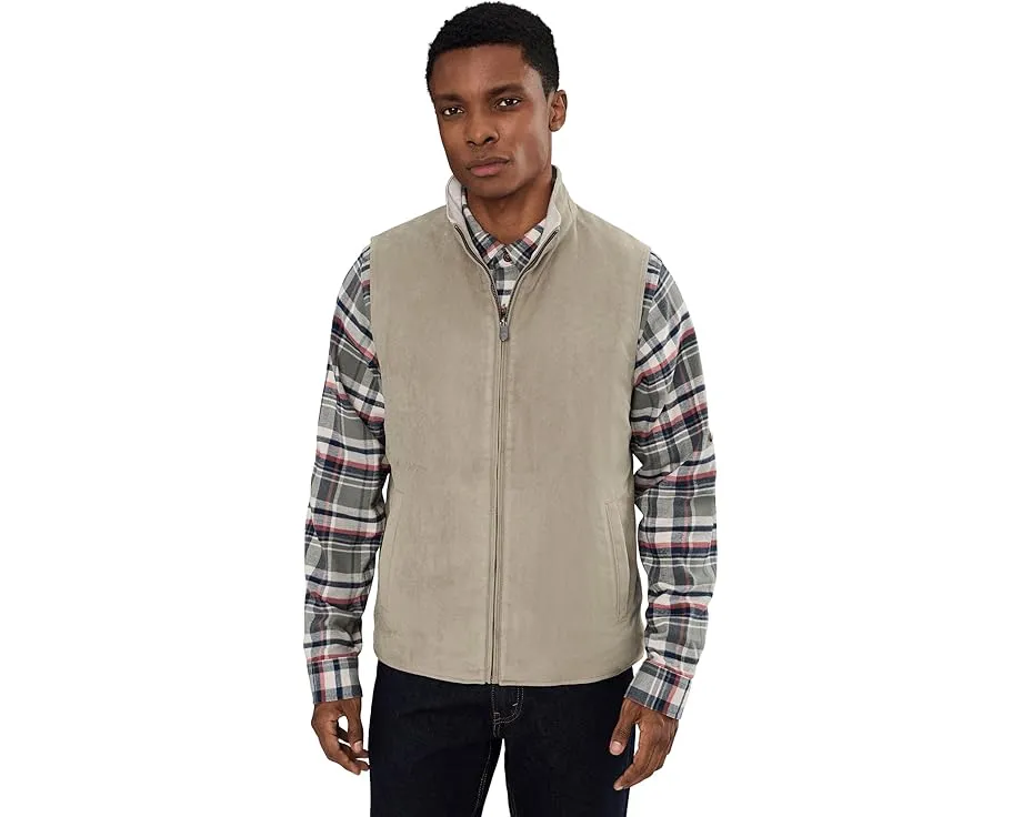 Reversible жилет Johnston & Murphy из искусственной замши